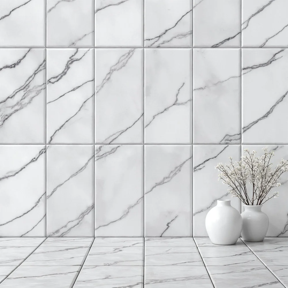Piastrelle in marmo e rivestimenti di pregio per interni ed esterni - ceramiche Castelvetrano | Lupo Edilizia